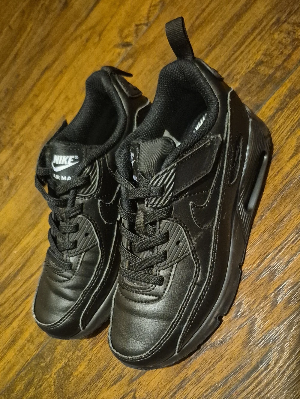 Nike Kids' Air Max 90 Black Casual Sneakers